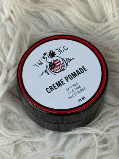 Кремовая помада для фиксации волос с кератином crème pomade