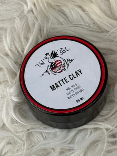 Матовая глина для фиксации волос с протеинами риса Matte clay